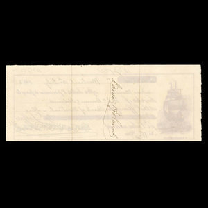 Canada, Bank of Montreal, 1,500 dollars : July 15, 1863