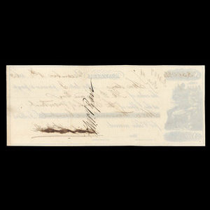Canada, Bank of Montreal, 3,500 dollars : December 1, 1863
