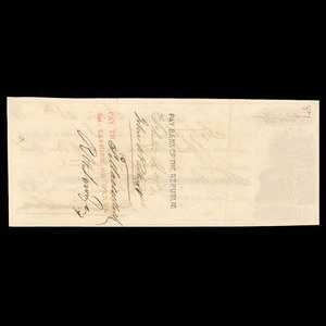 Canada, Bank of Montreal, 324 dollars : June 26, 1862