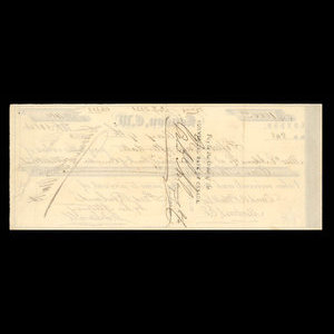 Canada, Commercial Bank of Canada, 1,000 dollars : May 9, 1863