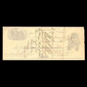 Canada, Fred Rowland, 420 dollars : January 3, 1862