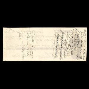 Canada, Charles McGill, 150 dollars : September 27, 1862