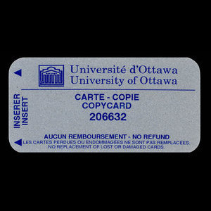 Canada, University of Ottawa, no denomination : 1999