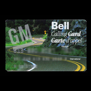 Canada, Bell Canada, no denomination : November 1993