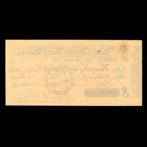 Canada, Bank of British North America, 50 dollars : May 18, 1868