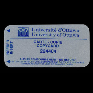 Canada, University of Ottawa, no denomination : 1999