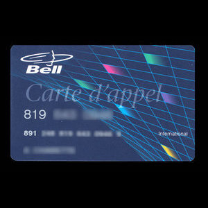 Canada, Bell Canada, no denomination : 2003