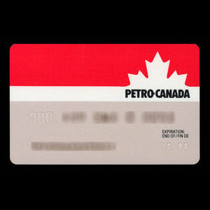 Canada, Petro-Canada, no denomination : December 1988