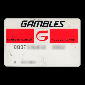 Canada, Gambles Canada Limited, no denomination : 1970