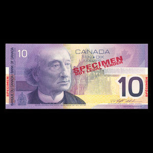 Canada, Bank of Canada, 10 dollars : 2001