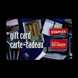 Canada, Staples Business Depot, no denomination :