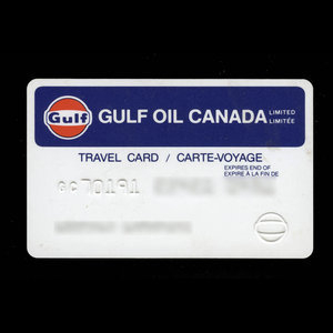 Canada, Gulf Oil Canada Limited, no denomination : April 1981