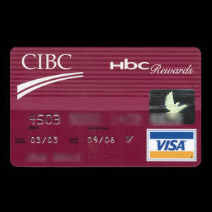 Canada, Canadian Imperial Bank of Commerce, no denomination : March 2003