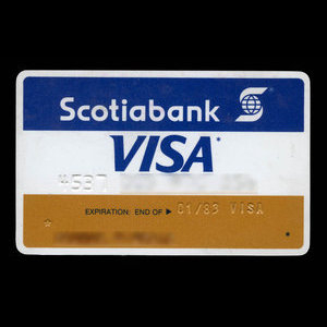 Canada, Bank of Nova Scotia, no denomination : January 1983
