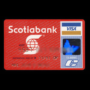Canada, Bank of Nova Scotia, no denomination : November 1991