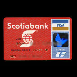 Canada, Bank of Nova Scotia, no denomination : November 1993