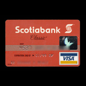 Canada, Bank of Nova Scotia, no denomination : January 1999