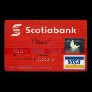 Canada, Bank of Nova Scotia, no denomination : January 2002