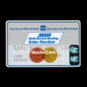 Canada, Bank of Montreal, no denomination : November 1984