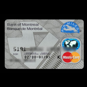 Canada, Bank of Montreal, no denomination : February 2000