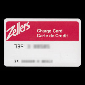 Canada, Zellers, no denomination :