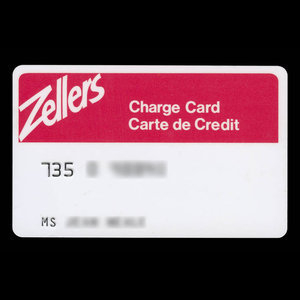 Canada, Zellers, no denomination :