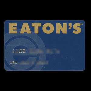 Canada, Eaton's, no denomination : 1998