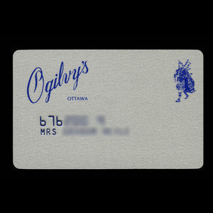 Canada, Ogilvy's, no denomination :