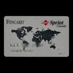 Canada, Sprint Canada, no denomination :