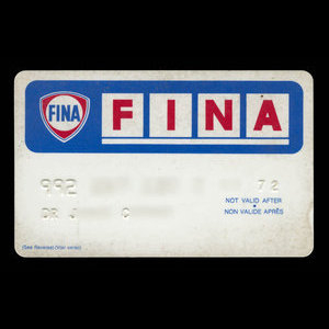 Canada, FINA, no denomination : March 1972