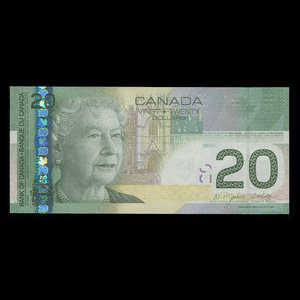 Canada, Bank of Canada, 20 dollars : 2004
