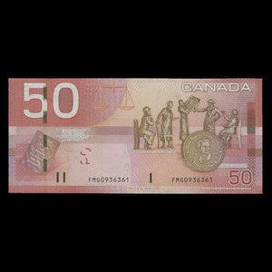 Canada, Bank of Canada, 50 dollars : 2004