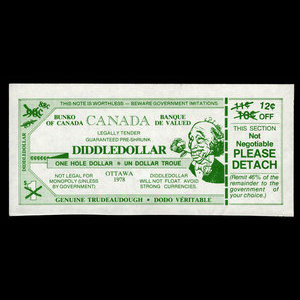 Canada, The Printers Graphic Services Ltd., 1 dollar : 1978