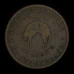Canada, R. & I.S. Rutherford, 1/2 penny <br /> 1841