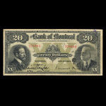 Canada, Bank of Montreal, 20 dollars <br /> November 3, 1914