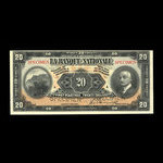 Canada, La Banque Nationale (National Bank), 20 dollars <br /> November 2, 1922