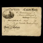 Canada, Canada Bank, no denomination <br /> 1793