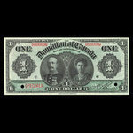 Canada, Dominion of Canada, 1 dollar : January 3, 1911