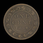 Canada, Victoria, 1 cent <br /> 1859