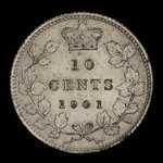Canada, Victoria, 10 cents <br /> 1901