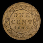 Canada, Edward VII, 1 cent <br /> 1905