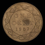 Canada, Edward VII, 1 cent <br /> 1907