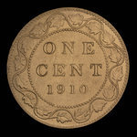 Canada, Edward VII, 1 cent <br /> 1910