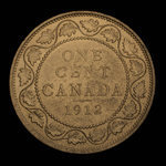 Canada, George V, 1 cent <br /> 1912
