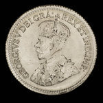 Canada, George V, 5 cents <br /> 1918