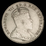 Canada, Edward VII, 10 cents <br /> 1906