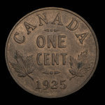 Canada, George V, 1 cent <br /> 1925