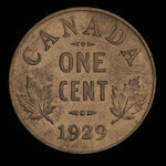 Canada, George V, 1 cent <br /> 1929