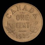 Canada, George V, 1 cent <br /> 1935