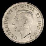 Canada, George VI, 1 dollar <br /> 1939